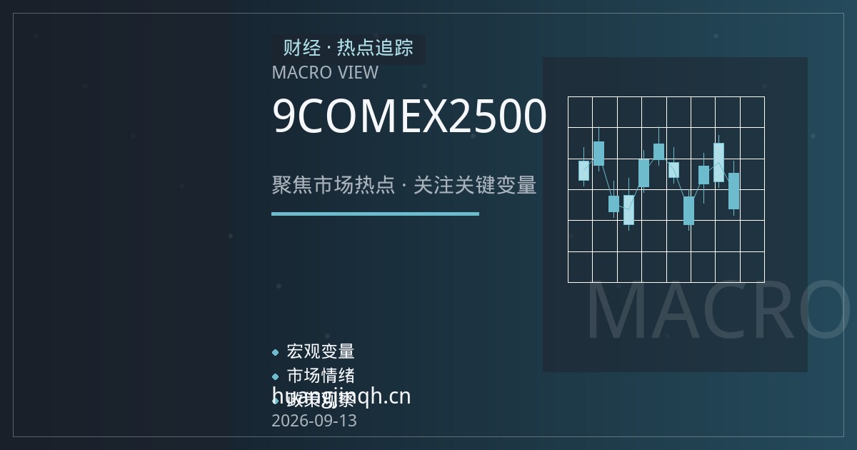 美联储9月议息前瞻：COMEX黄金2500美元上方高位震荡，降息幅度博弈升温