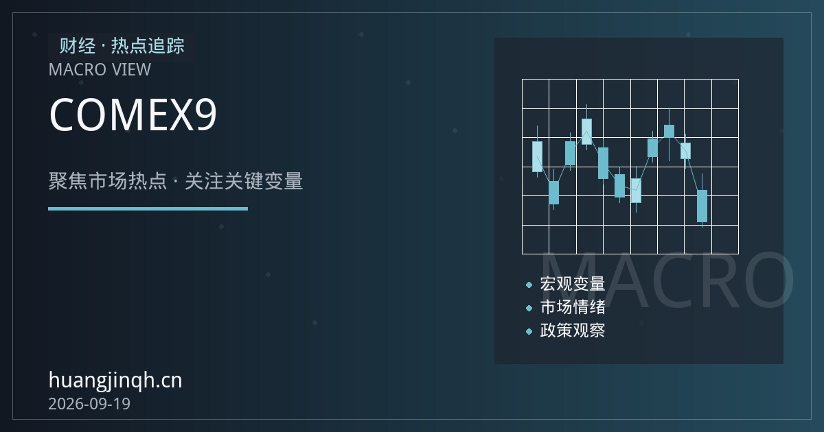 COMEX黄金高位震荡：美联储9月降息落地，多空博弈年内路径