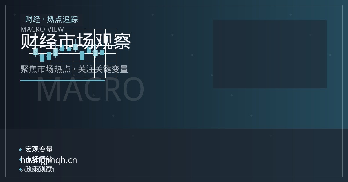 黄金期货新手入门：用美元指数与美债收益率读懂金价逻辑